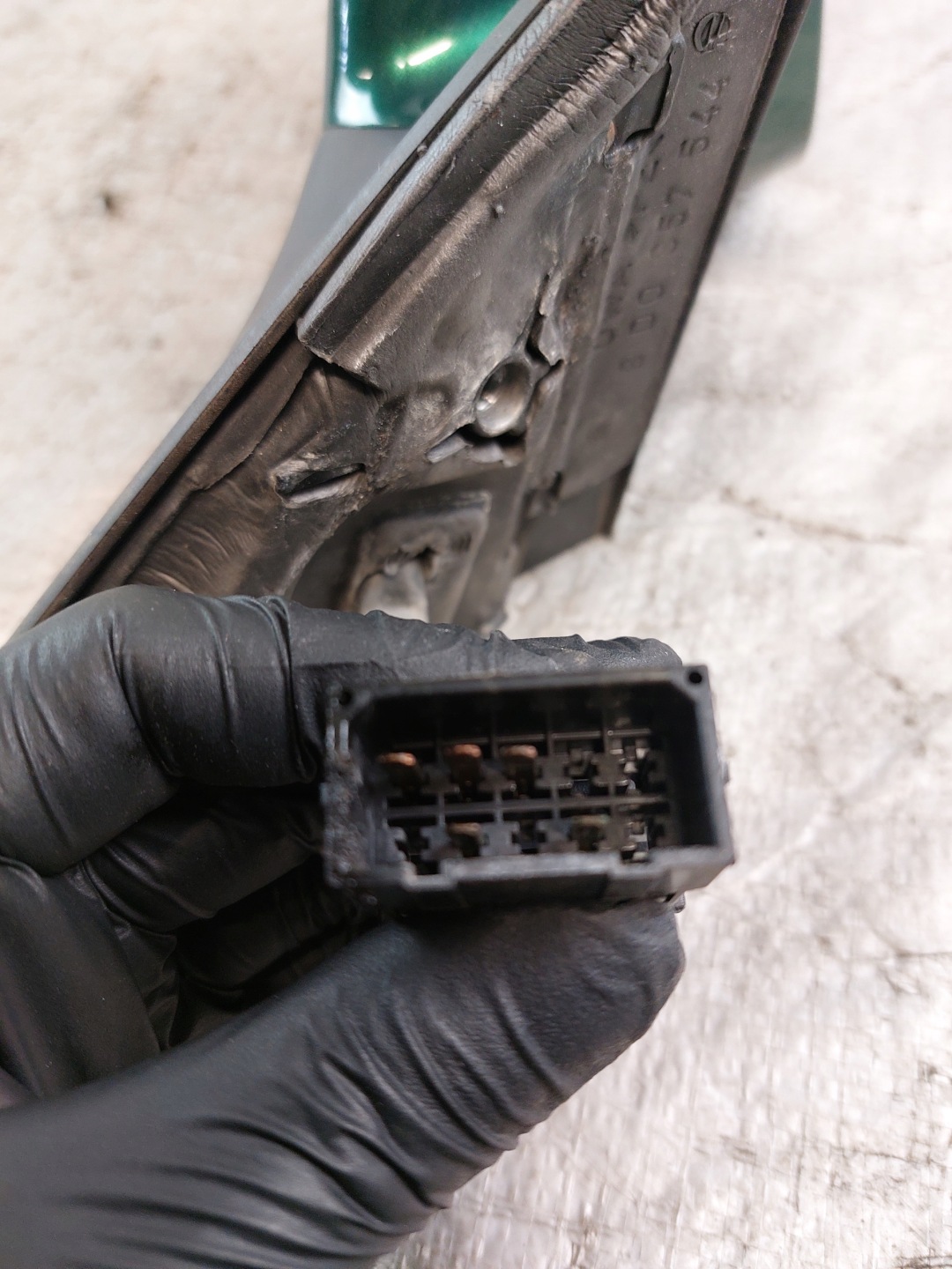 mirror right AUDI A4 B5 5PIN LZ6L
