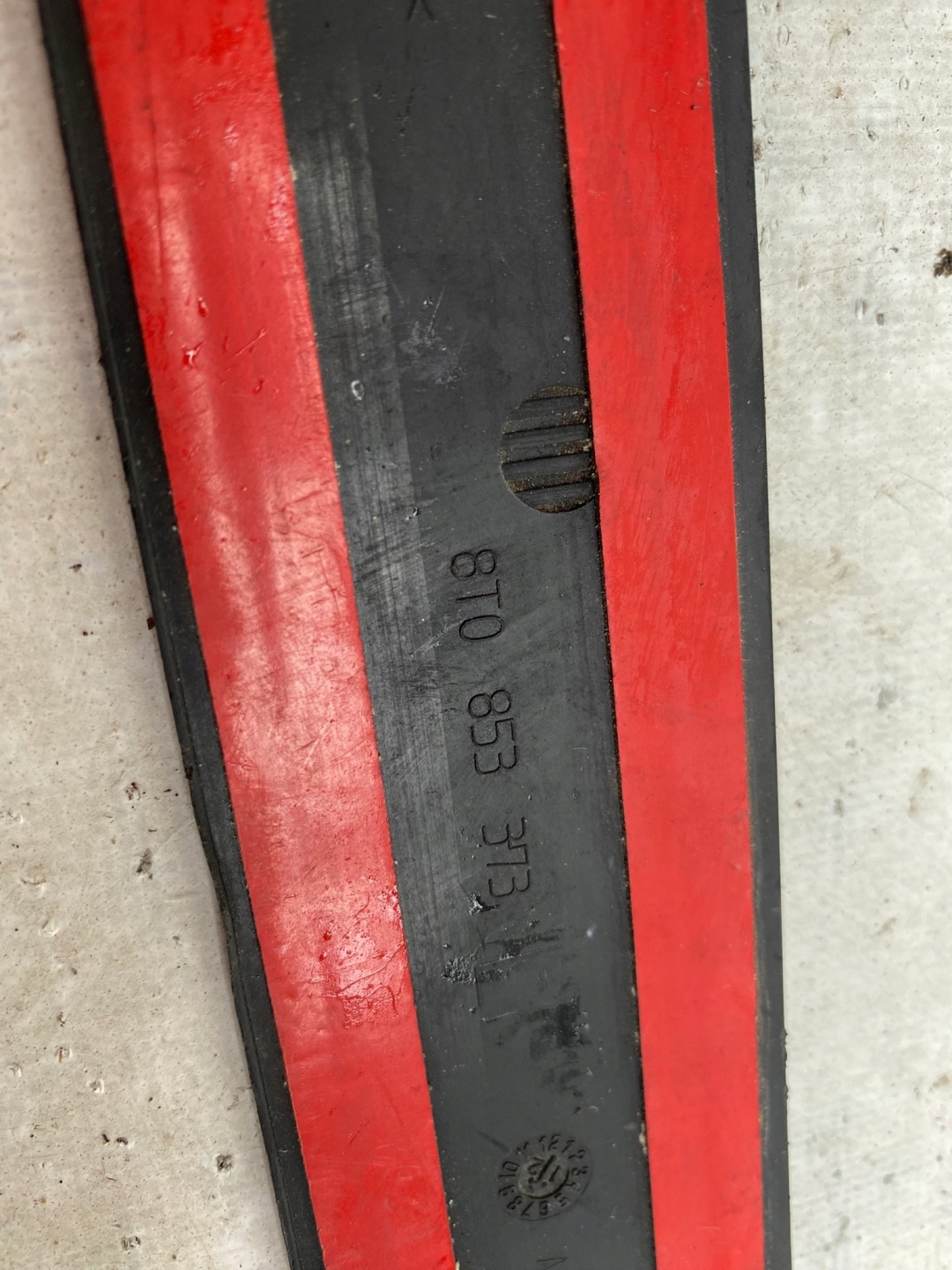 AUDI A5 8T S-LINE moulding threshold cap 8T0853373