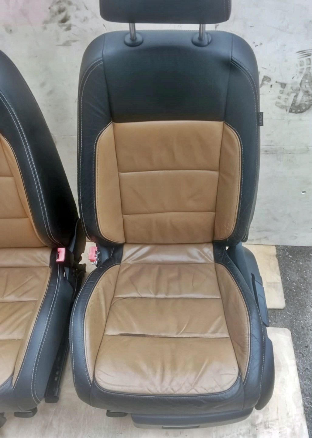 VW GOLF VI KOMBI 11R seats KOMPLET leather GRZANE + side