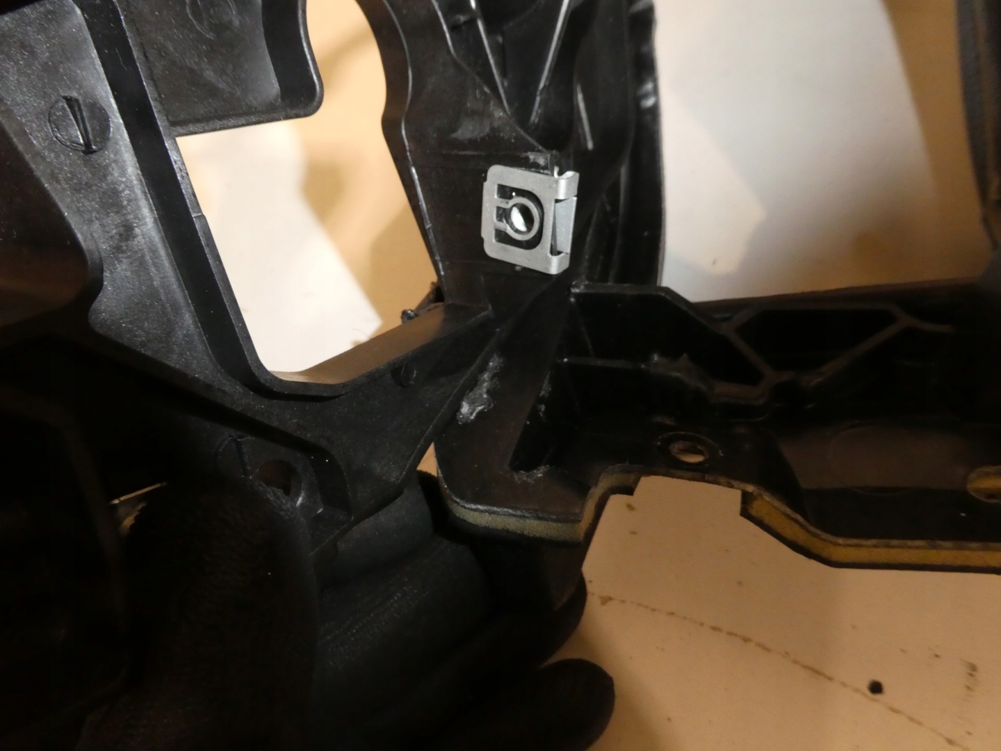 SKODA OCTAVIA II LIFT dashboard console airbag tension belts