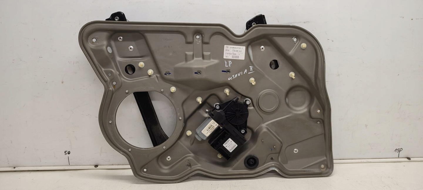 window regulator left front mechanism Skoda Octavia II 2,0 FSI