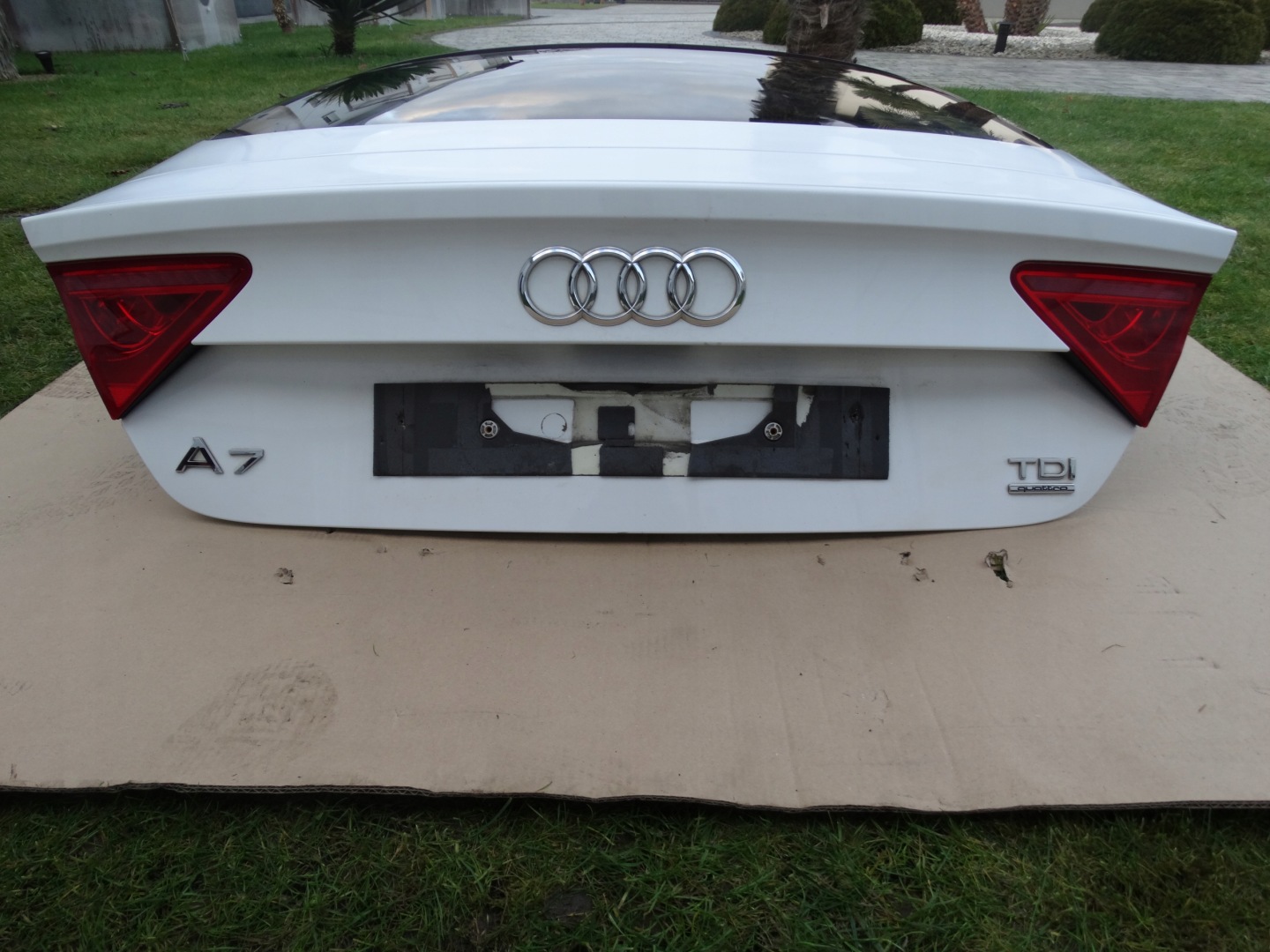 AUDI A7 C7 4G LY9C S-LINE complete trunk door boot LOTKA lights