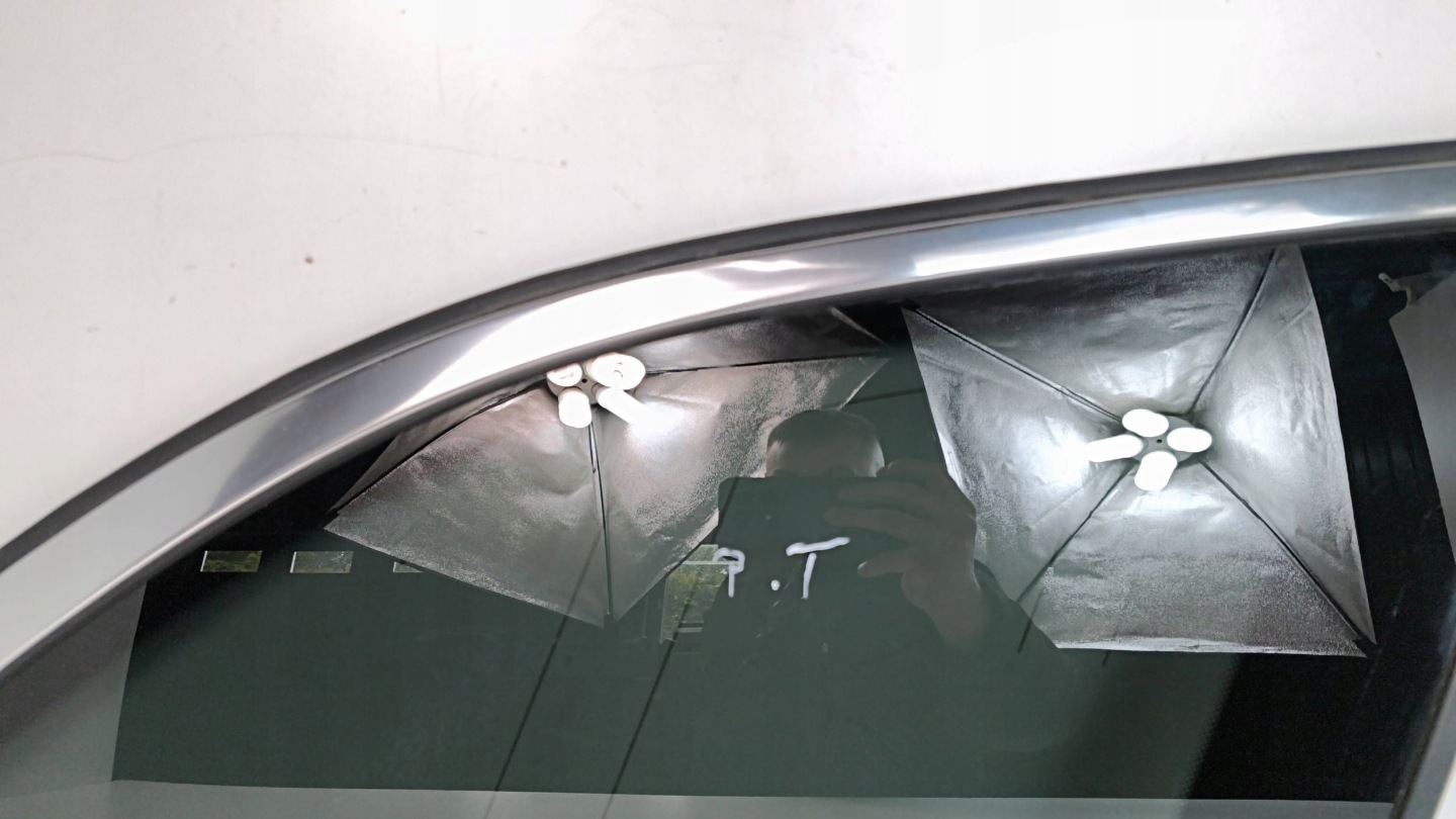 BMW 5 G30 G31 Kombi window side rear right bodywork AS3 Ciemna