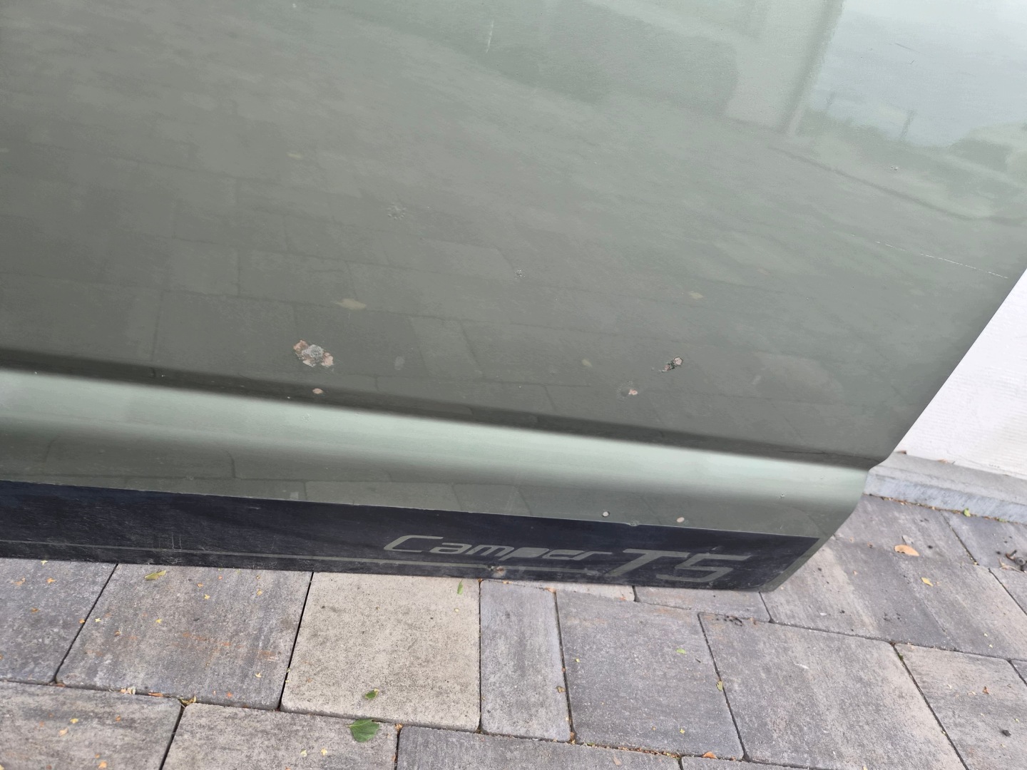 door sliding VW T5 T5 lift T6 left green