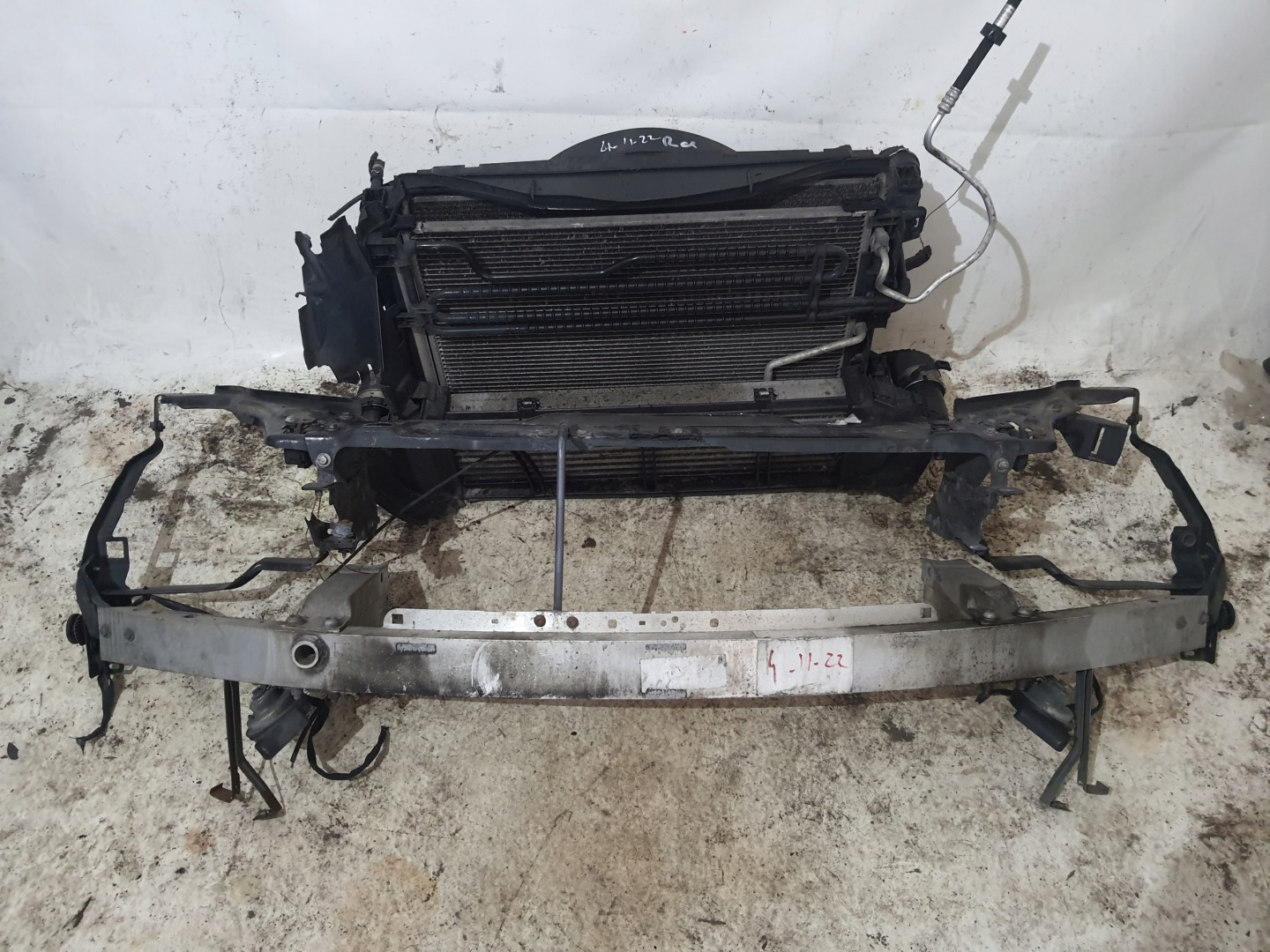 MERCEDES C-KLASA W204 08-11 support panel for radiators 2.2 CDI