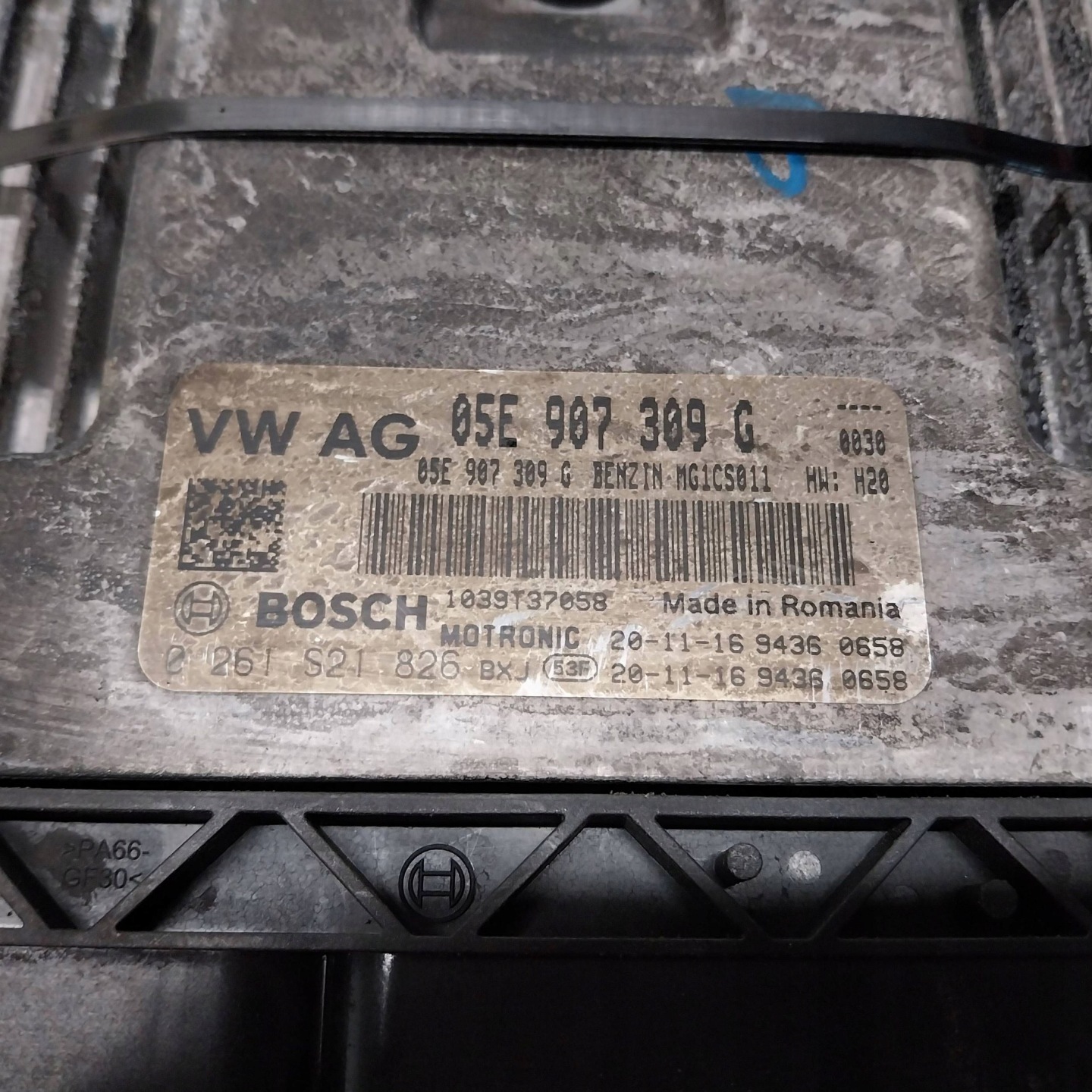 computer control unit of the engine 05E907309G OCTAVIA IV GOLF VIII A3 8Y 1.5ETSI