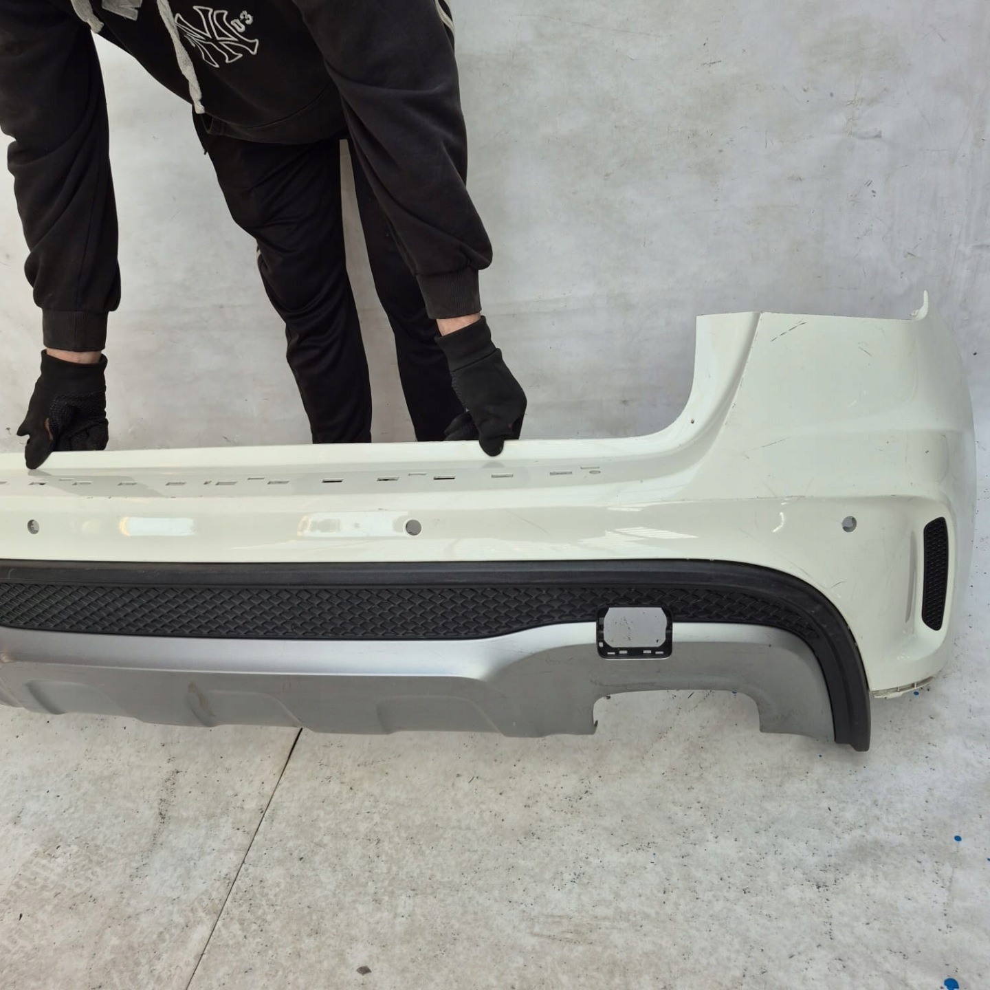 MERCEDES GLA W156 AMG 13- bumper rear part rear PDC A1568852425