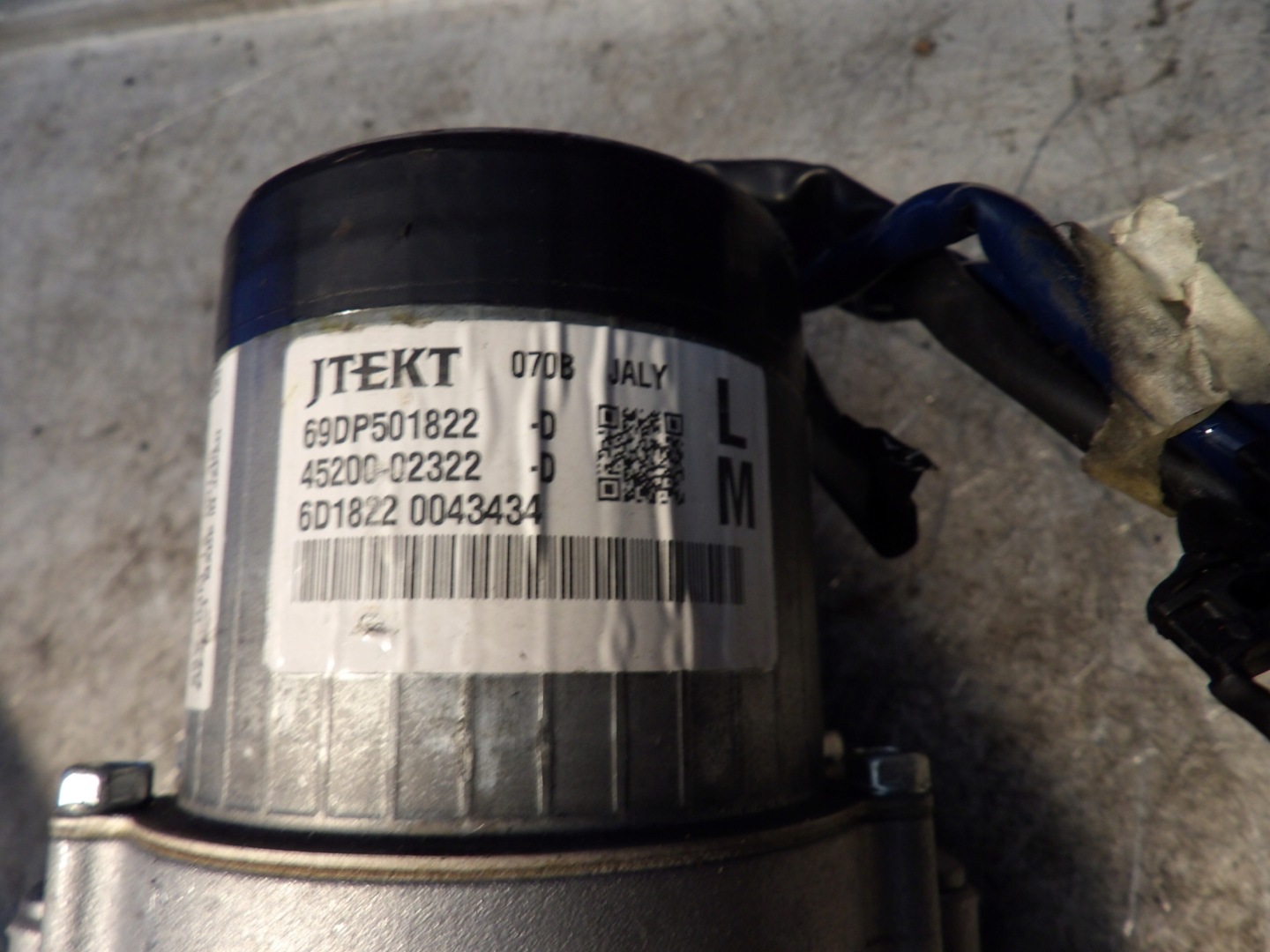 Toyota Corolla E15 power steering 45200-02322 69DP501822
