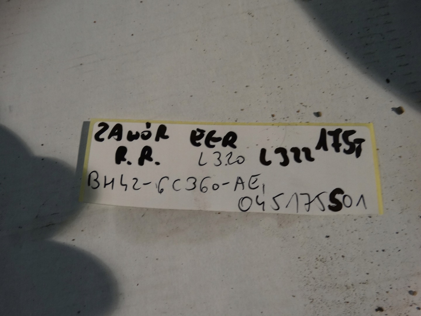 IDEALNY egr ventil RANGE ROVER L320 L322 1