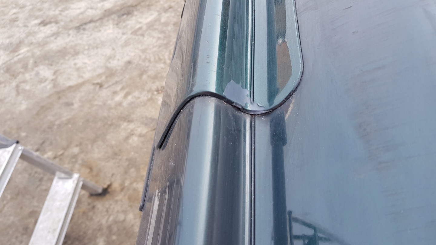 BMW E39 OXFORDGRUEN stoßstange heck sedan