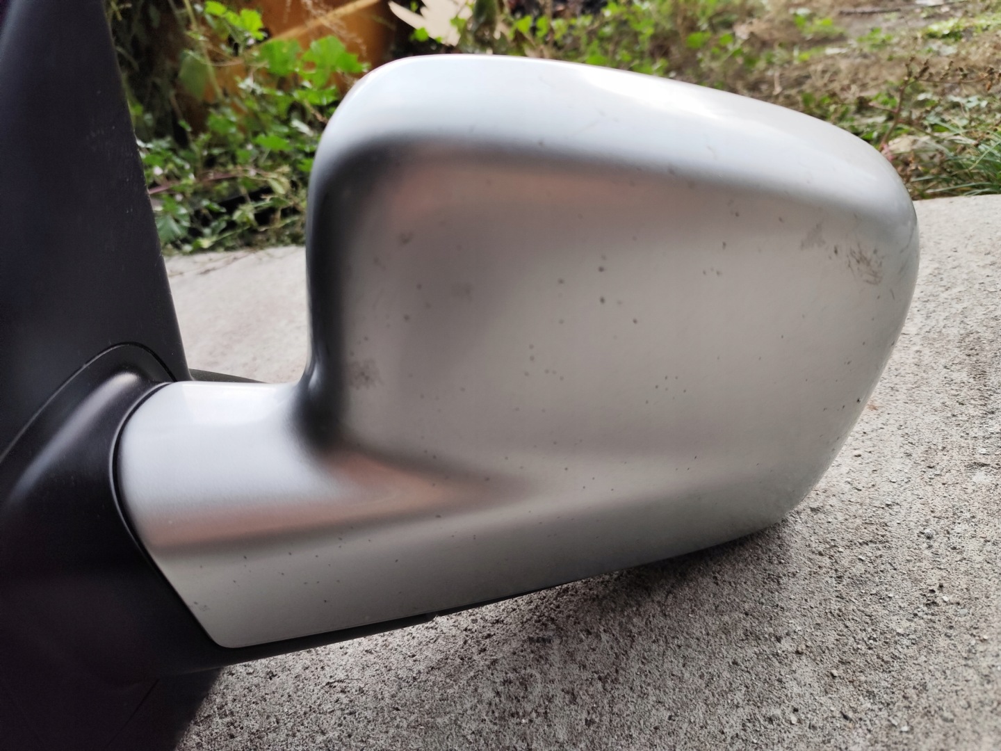 mirror VW T5 left driver´s silver 5 pin