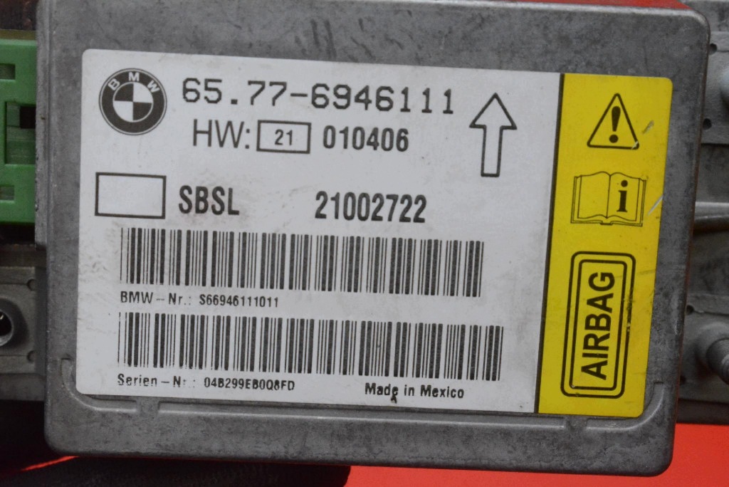 modul SENSOR airbag airbagů levý předek 6946111 BMW E65 E66 01-05