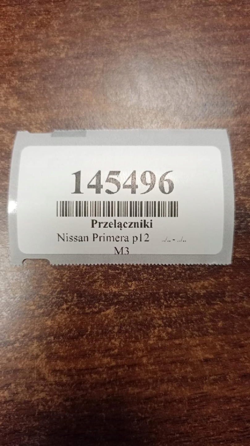 NISSAN PRIMERA P12 window control switch 25401AV640