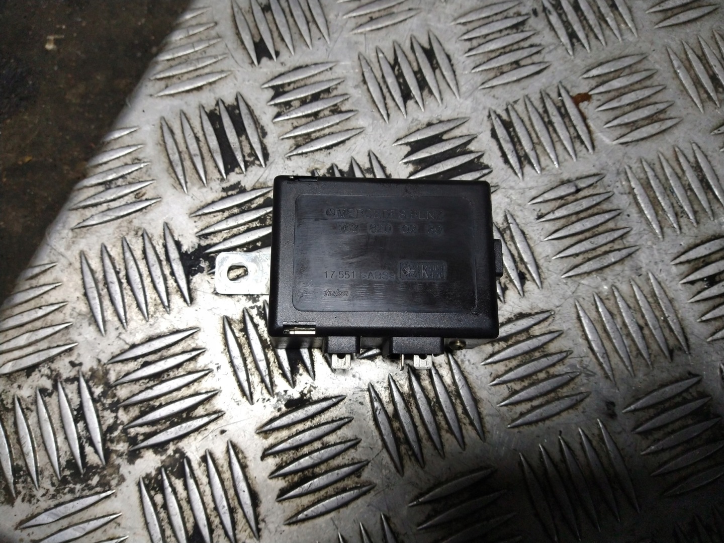 MERCEDES W163 ML amplifier ANTENY 1638200289