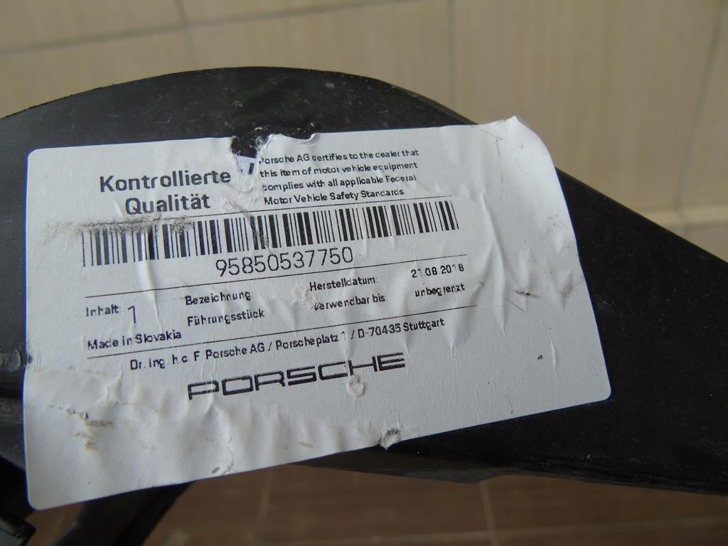 PORSCHE CAYENNE 958 15- support rear rear part left 958505377