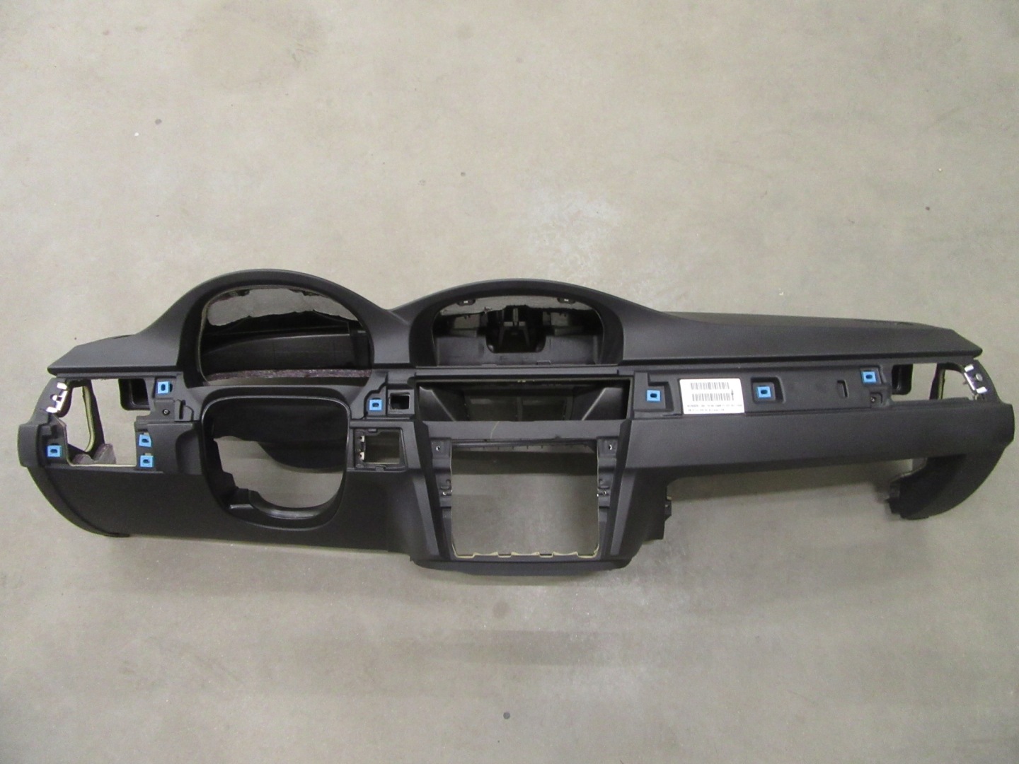 dashboard instrument panel navi navigation BMW 3 E90 E91 E92 E93 EUROPA black