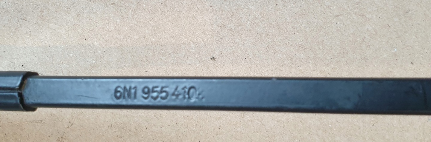 wiper arm right front VW POLO III 6N OE EU