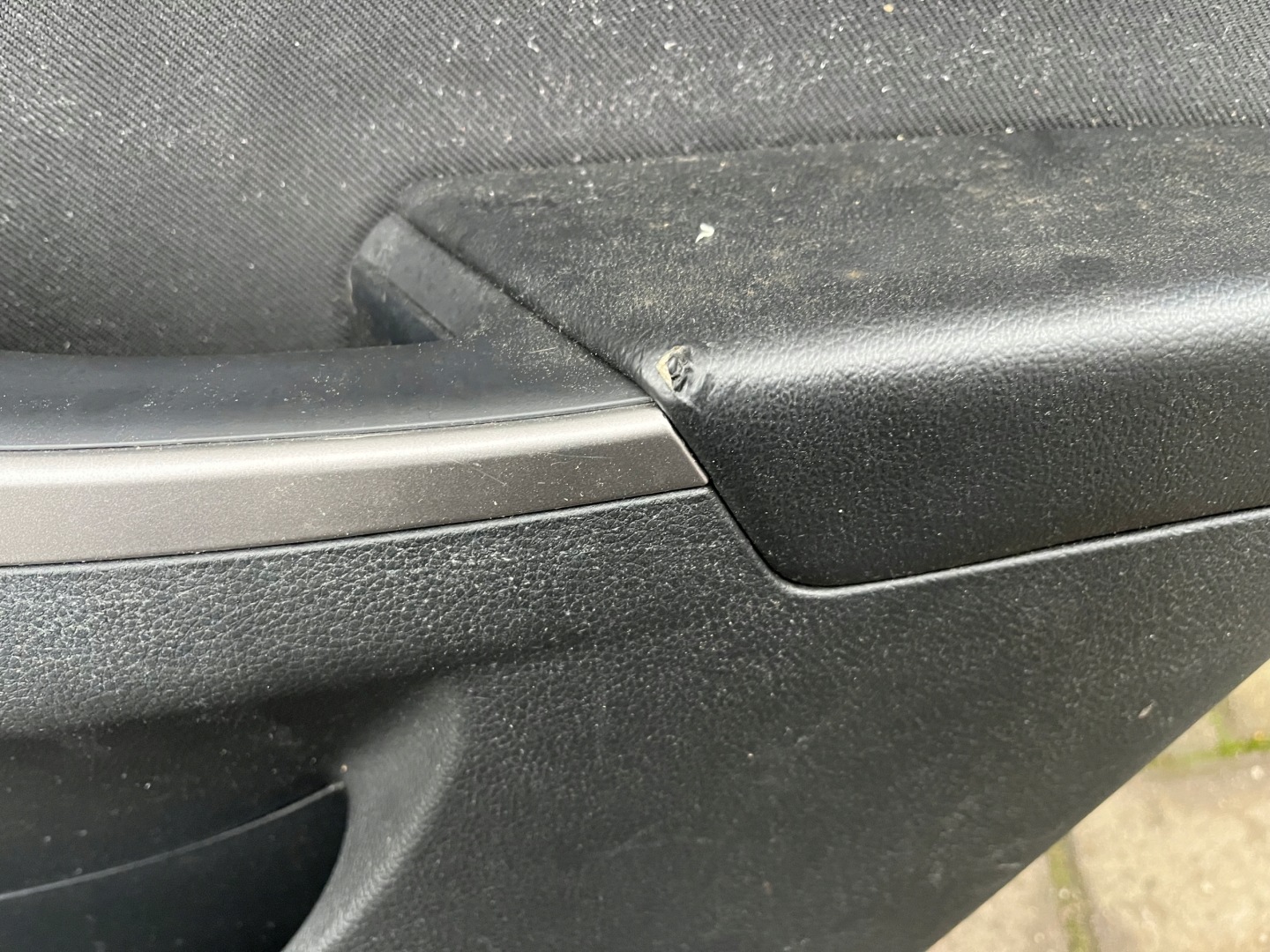Hyundai I30 II upholstery door right rear part HB