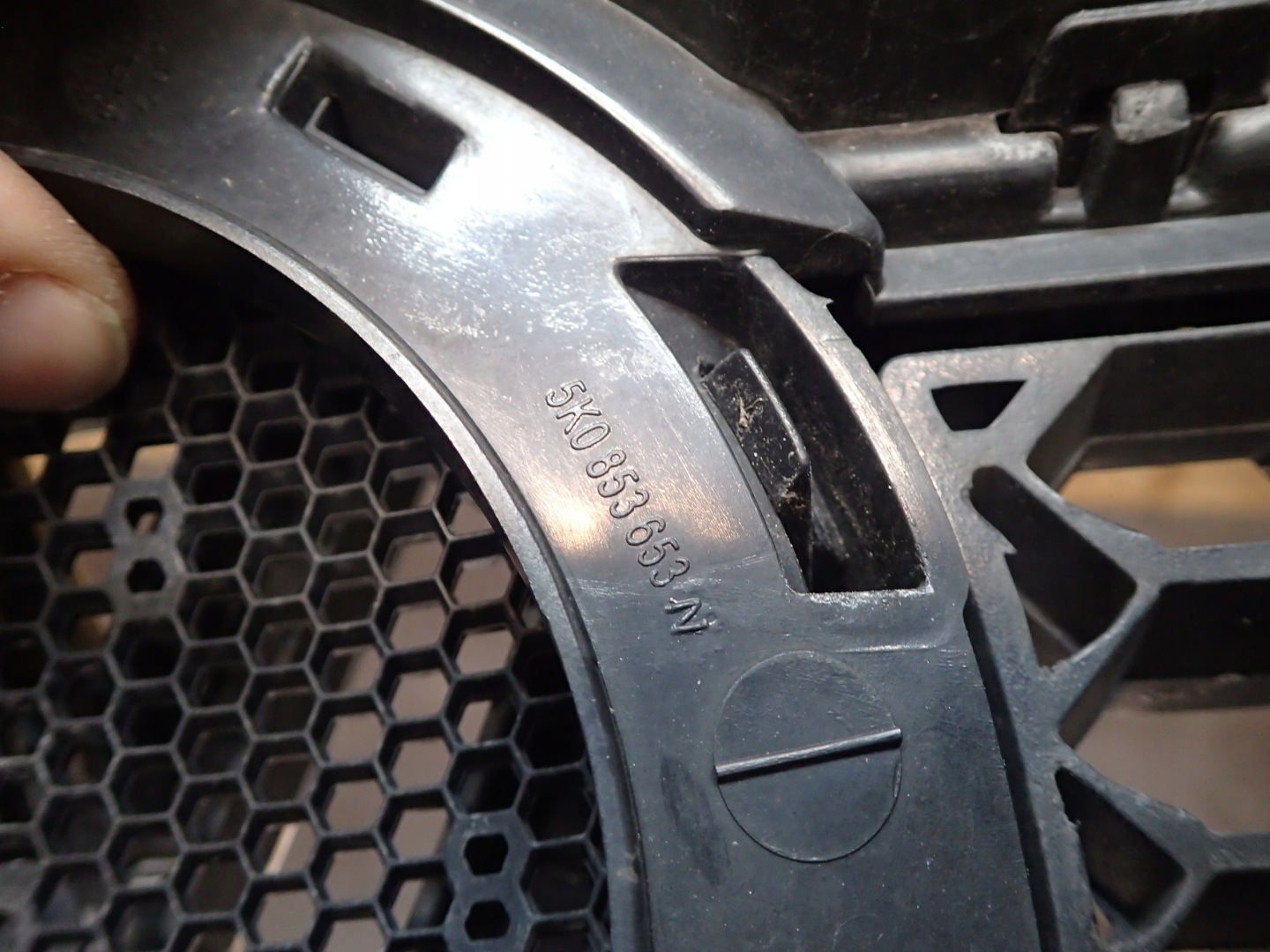 GRILLE VW GOLF VI 6 GTD 5K0853653N