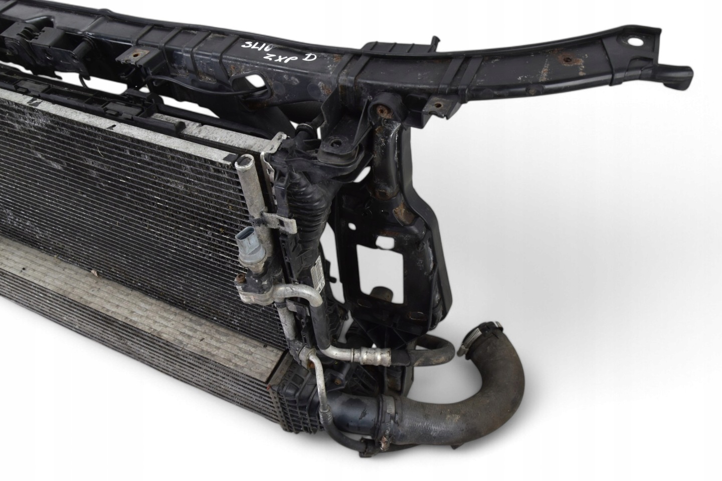 support panel for radiators AUDI A4 B8 sedan 2.0 TDI 143KM CAG Manual 2010r.