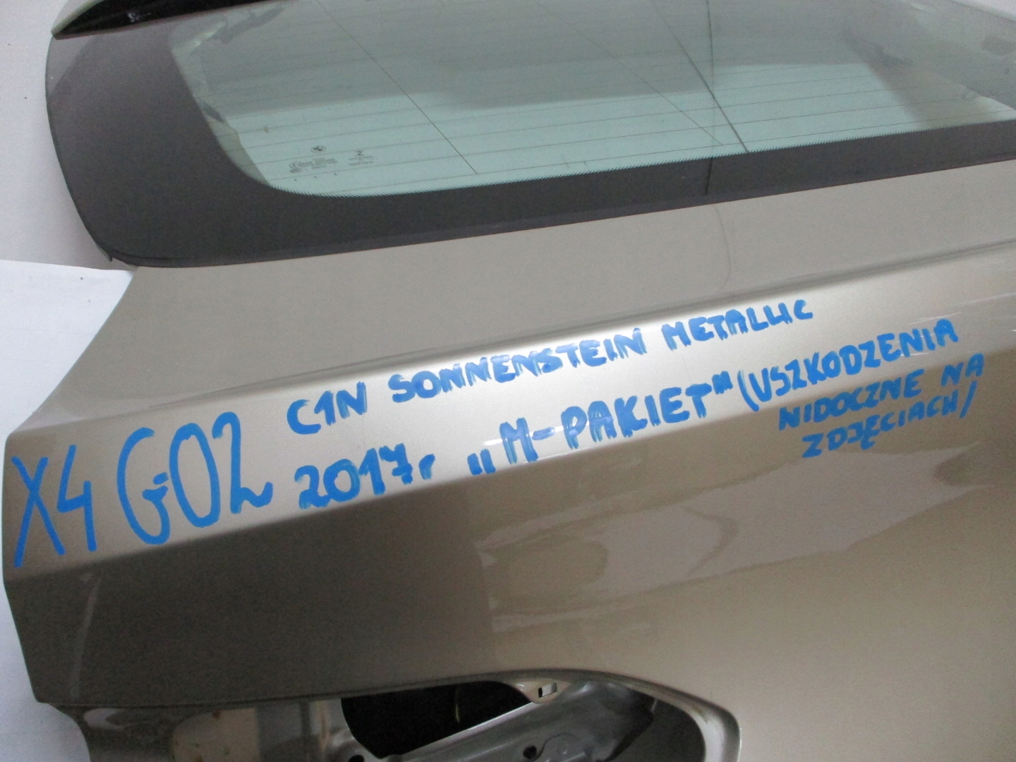 HECKKLAPPE BMW X4 G02