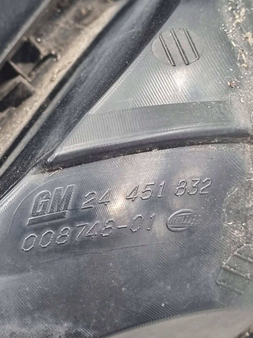 light left rear part Opel Astra H GTC 24451832 original