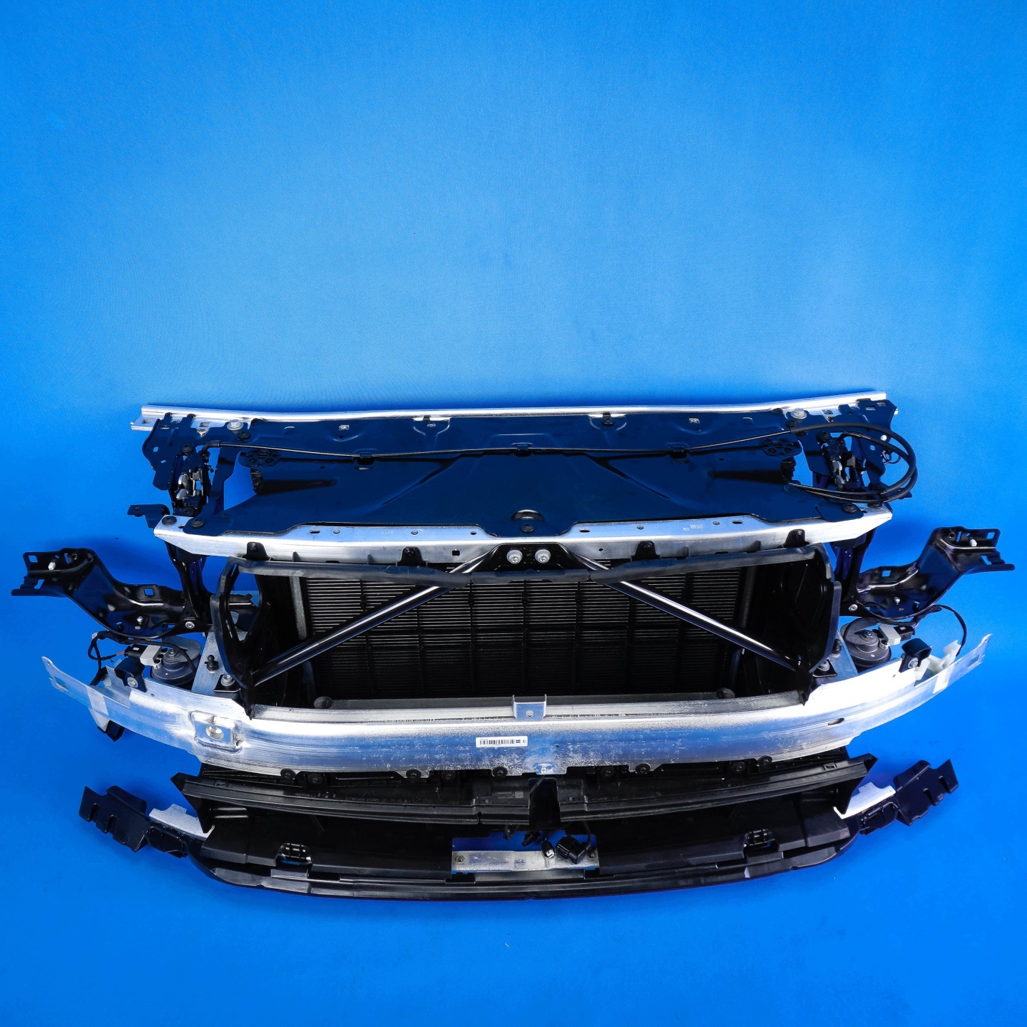 support panel for radiators radiator fans komplet BMW 5 G30 G31 530ix 252KM 59km