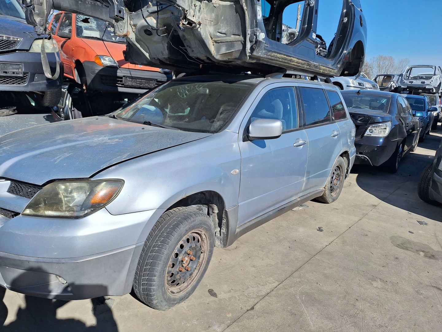 Mitsubishi OUTLANDER 1 and 2003- CU2W electrics mirror left A31 A31B
