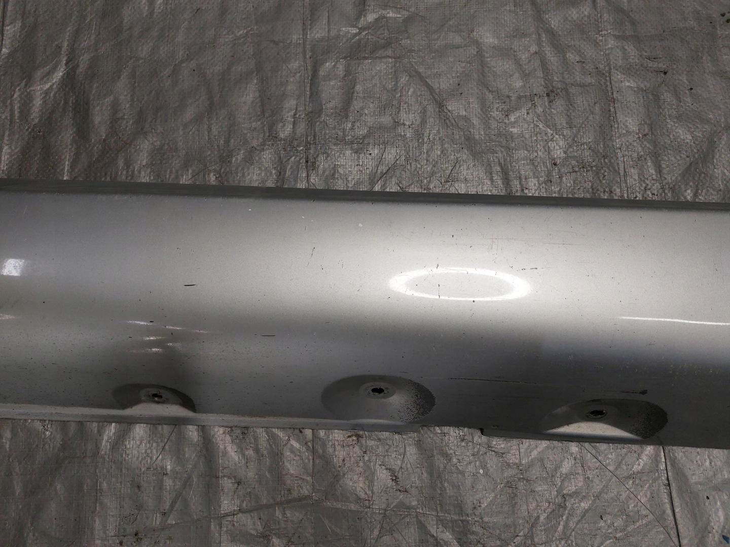 cap moulding of the threshold right BMW E46