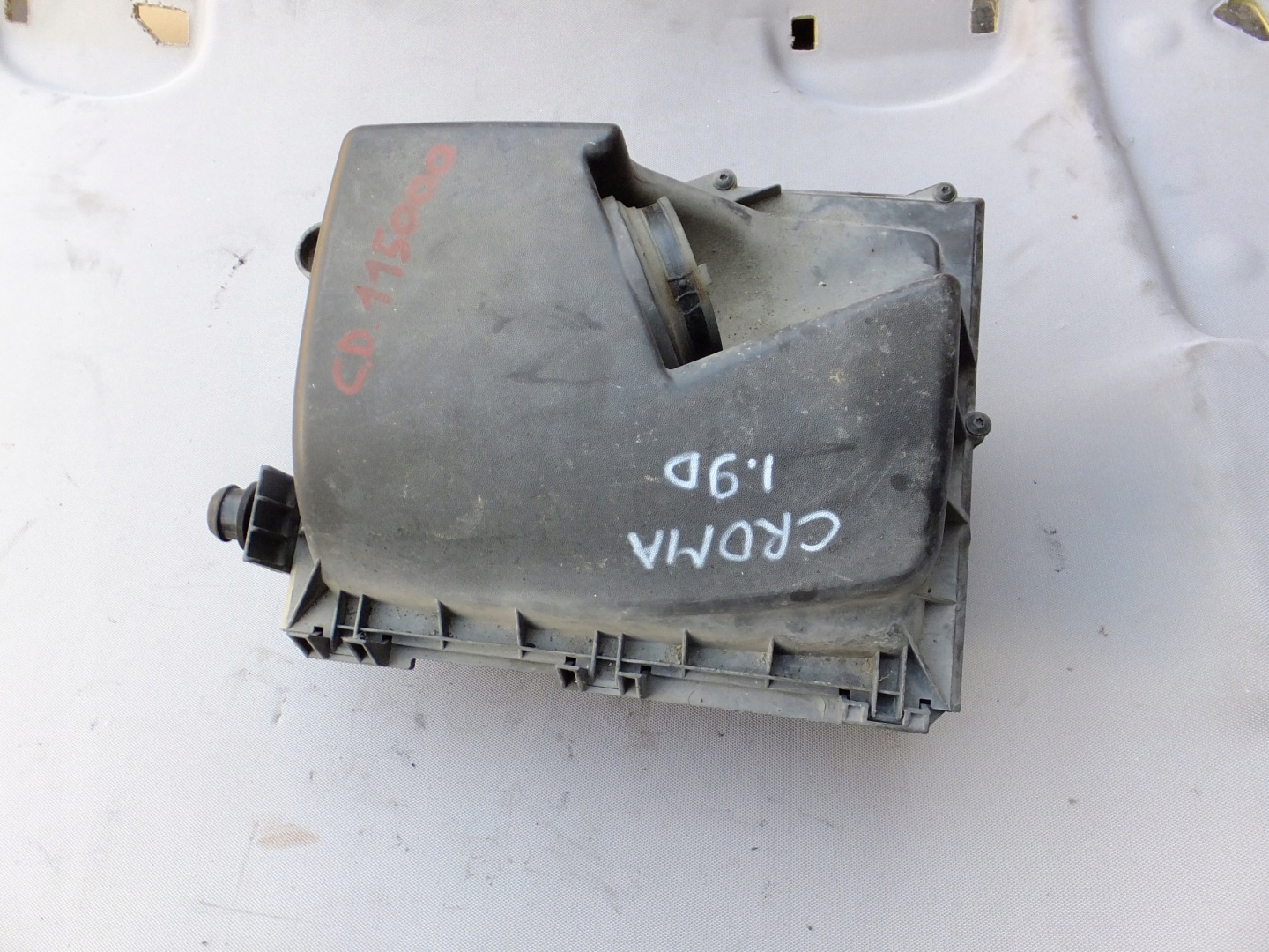 Gehäuse filter luft fiat croma II 1,9 jtd 2009r