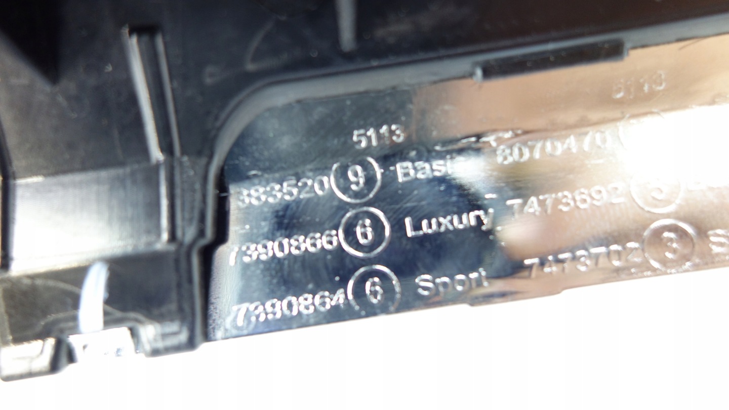 maska bubreg maska desna BMW 5 G30 G31 2017- 7383520
