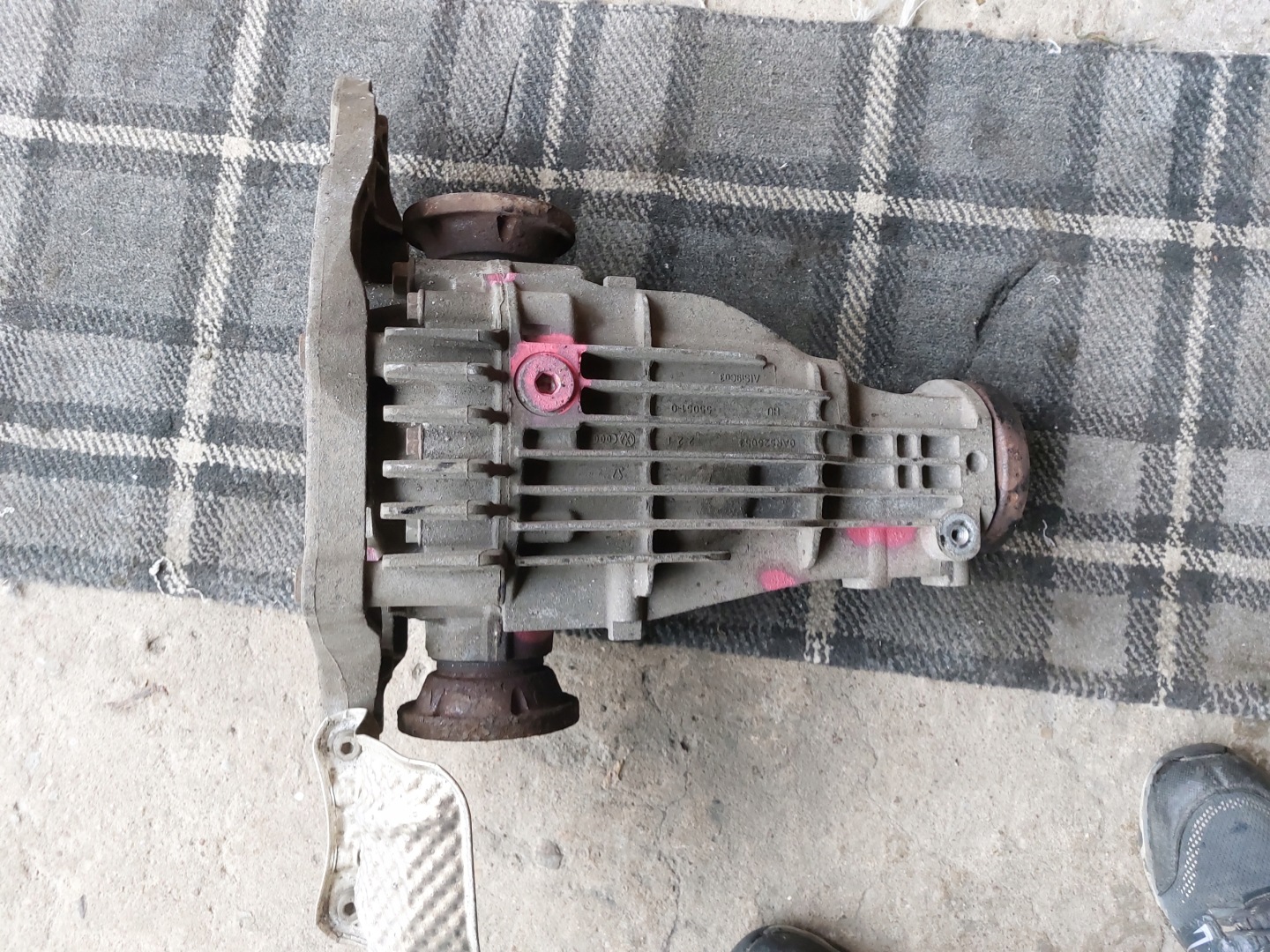 differential diff rear part AUDI A4 B8 12r MFS