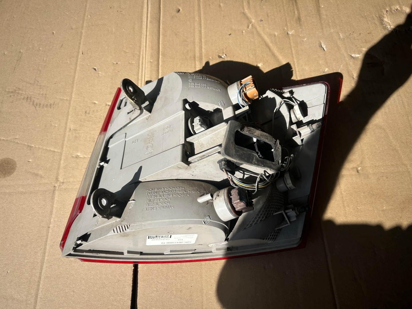 SKODA OCTAVIA III KOMBI light left rear part