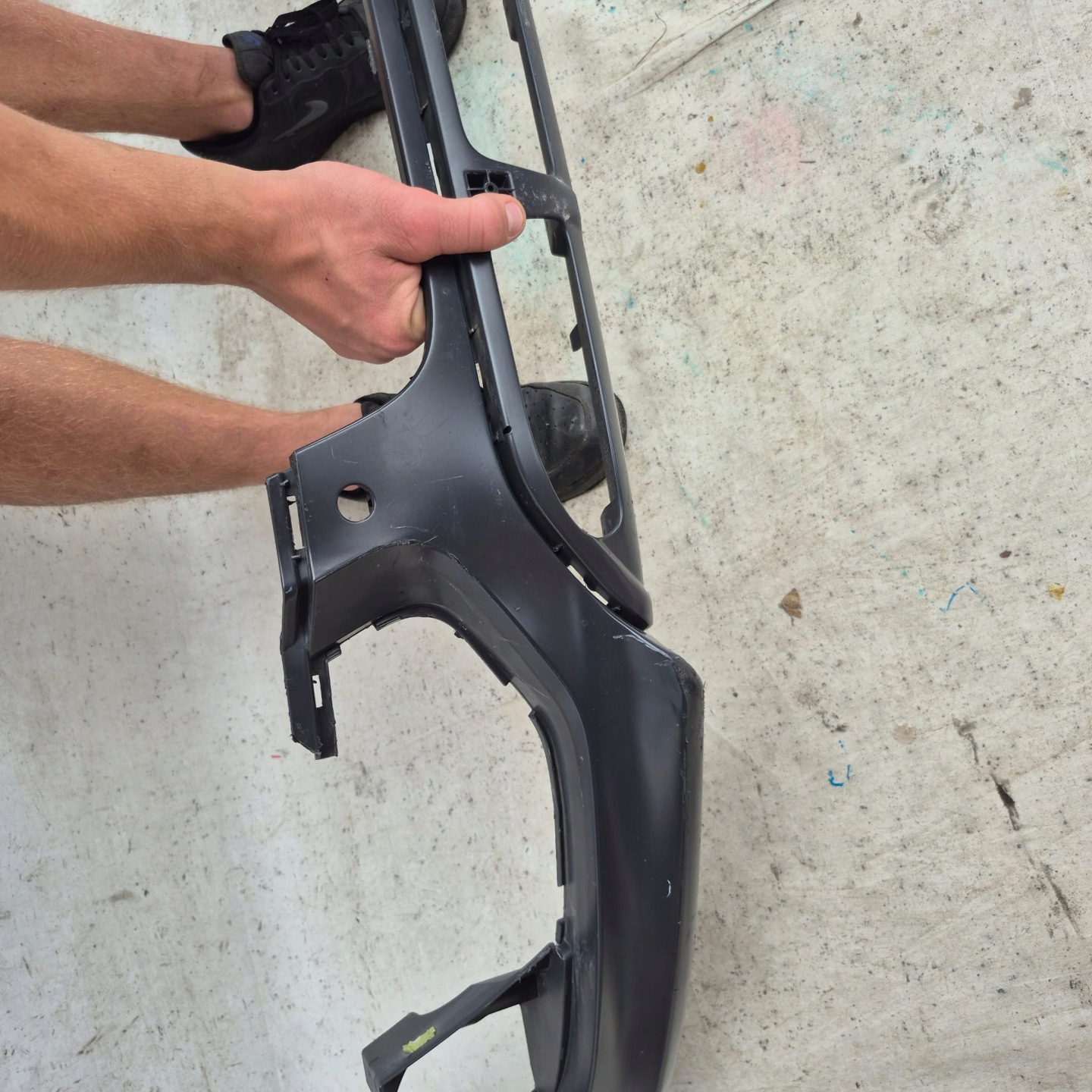 AUDI A4 B8 ALLROAD LIFT 12- spoiler of a bumper front front PDC 8K0807061D
