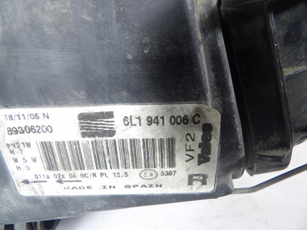 SEAT IBIZA III REFLEKTOR right 6L1941006C