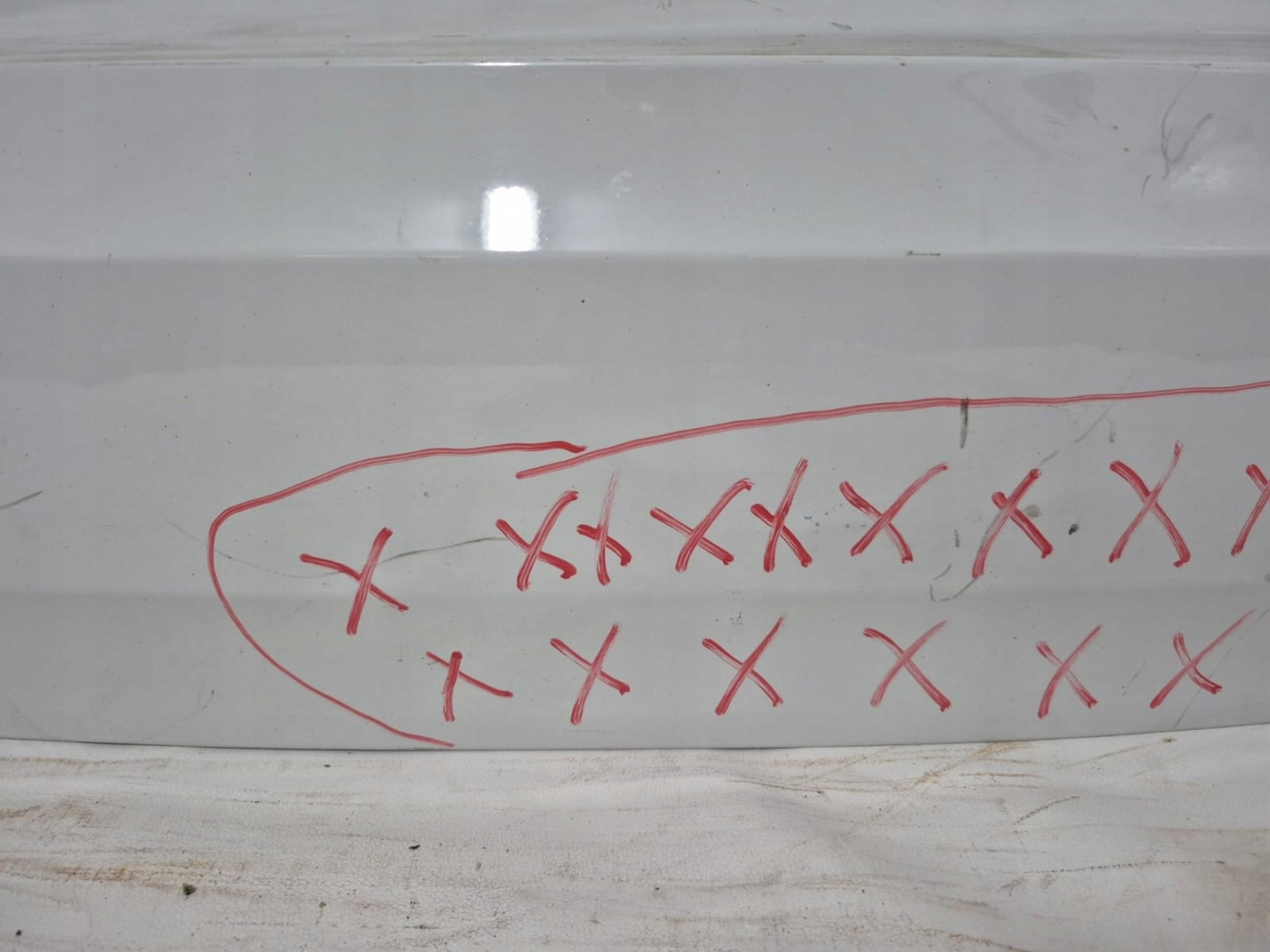 BMW X5 E70 06- trunk door boot rear part rear BURTA