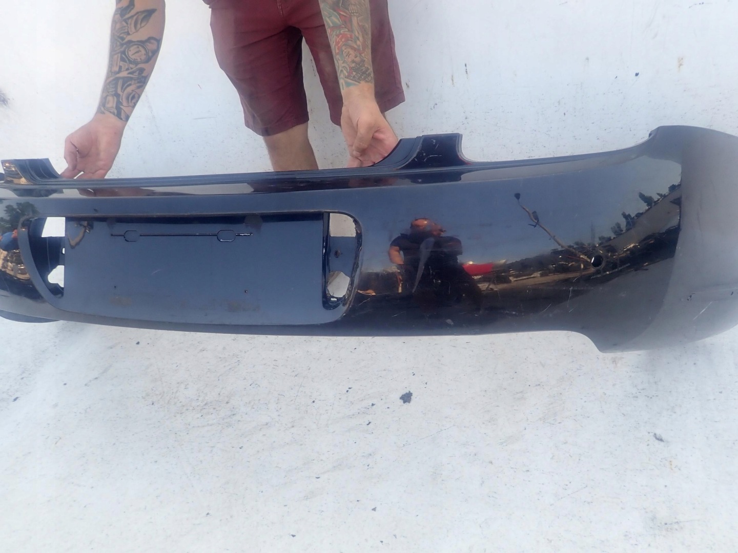 BENTLEY CONTINENTAL GT GTC 03-10 bumper rear part PDC