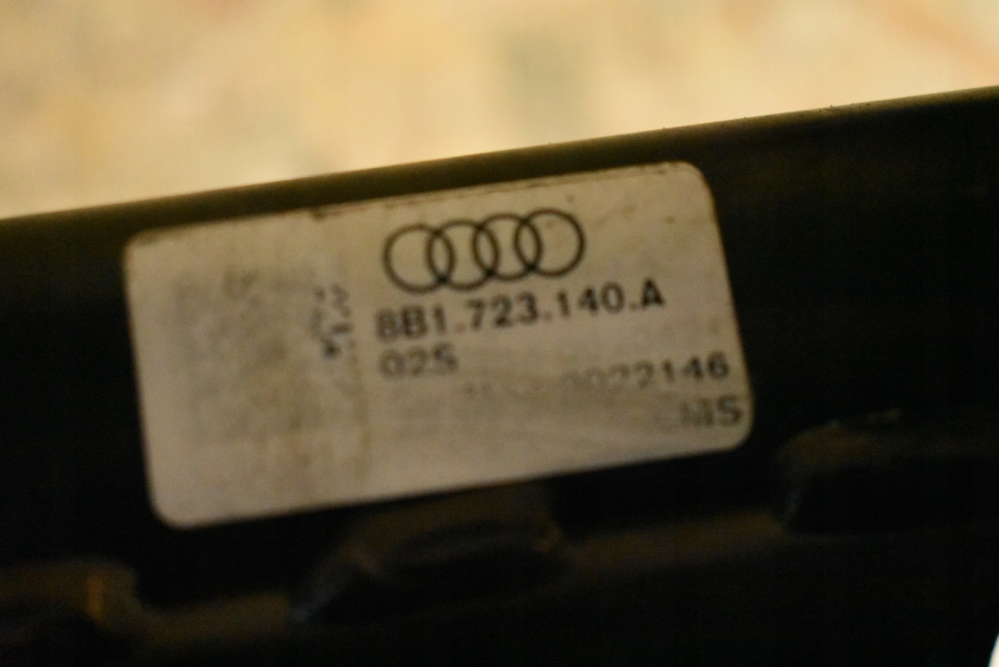 IDEALNY Gaspedal und Bremse AUDI A5 B10 1