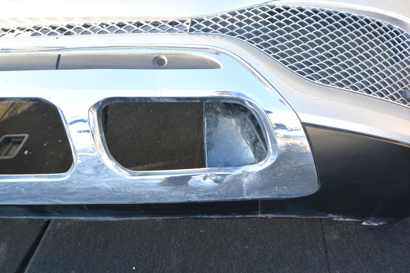 bumper front front MERCEDES GLS 600 MAYBACH 167 CHROM PDC original KPL