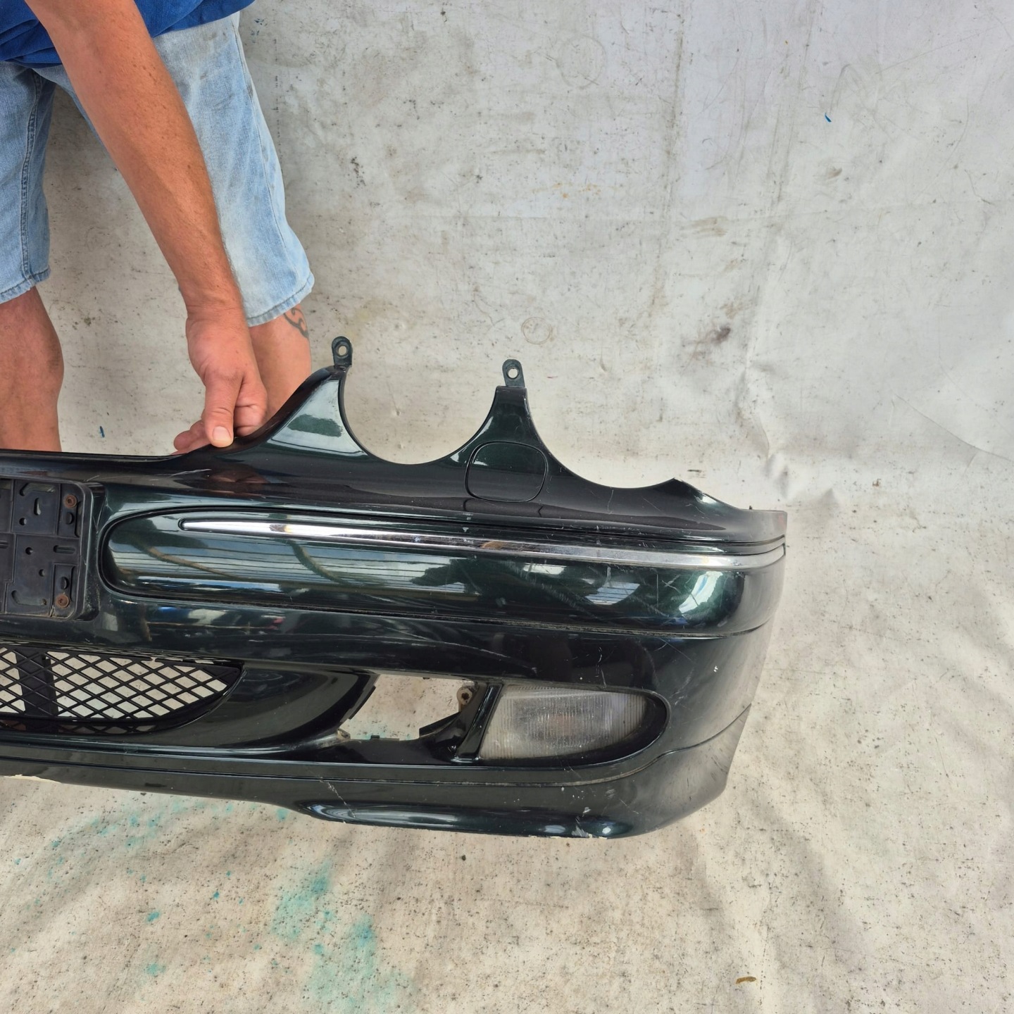 MERCEDES E-KLASA W210 LIFT 99-02 bumper front front SPR A2108851825
