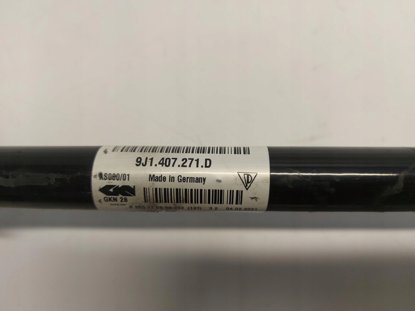 Porsche Taycan 4S 9J1 2021r semi-axis left front 9J1407271D