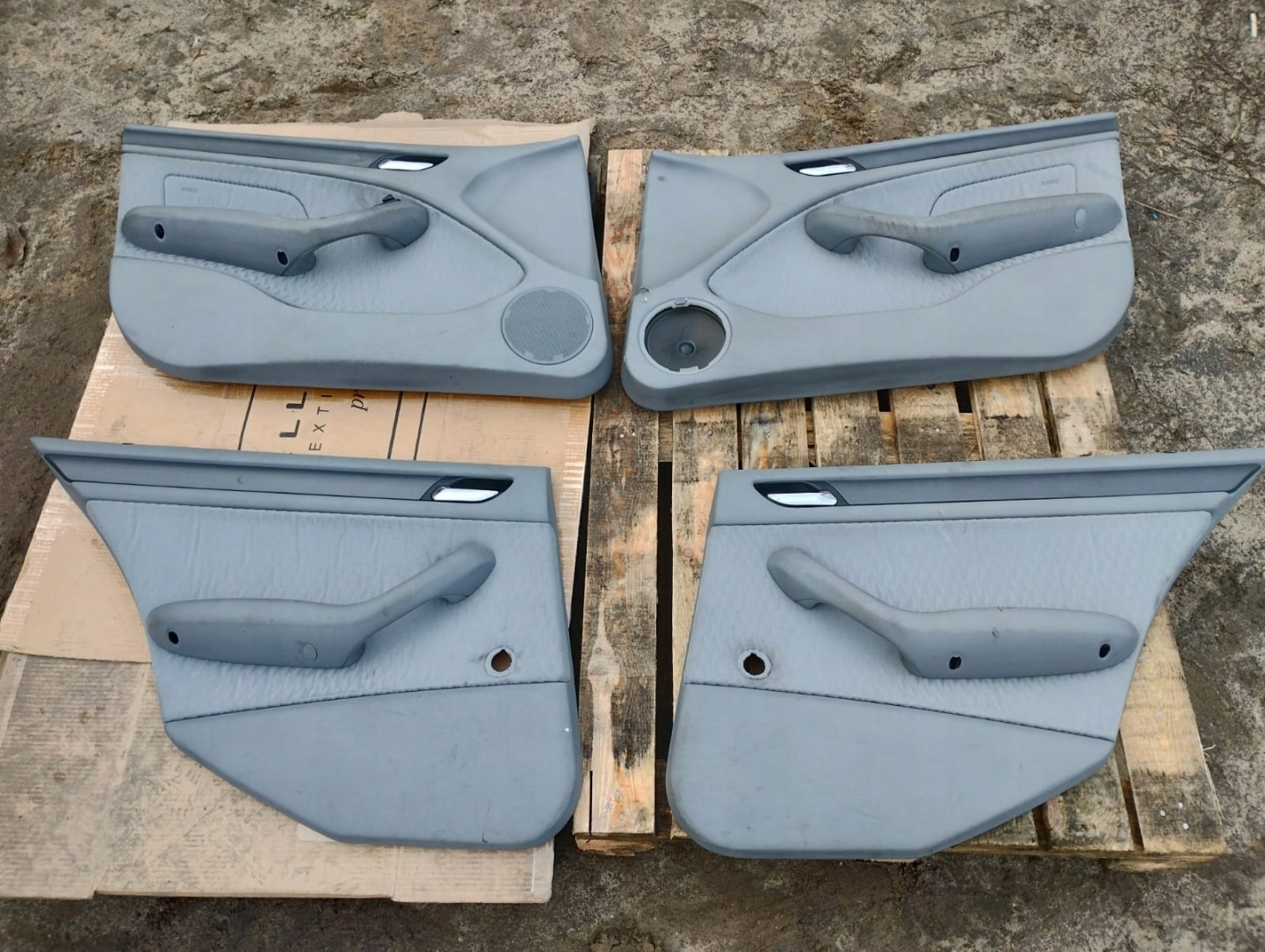 BMW E46 side upholstery left right rear part