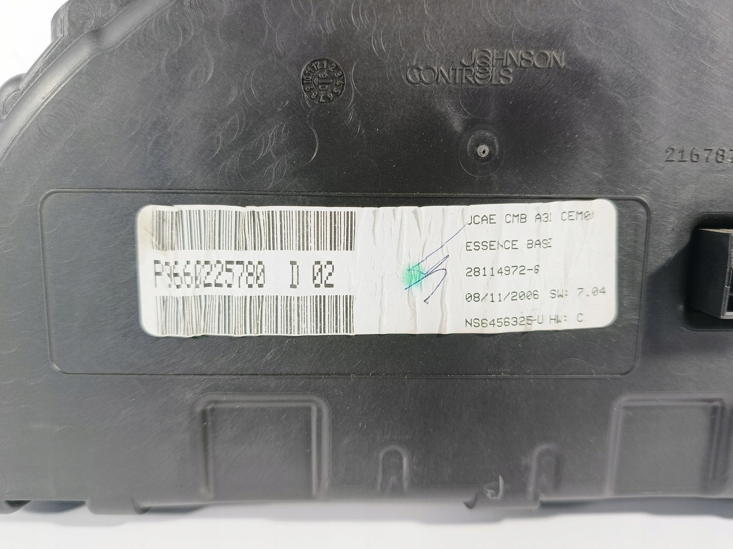 CITROEN C2 03-12 dials dials tachometer 1.4B 75kM OE P96600225780
