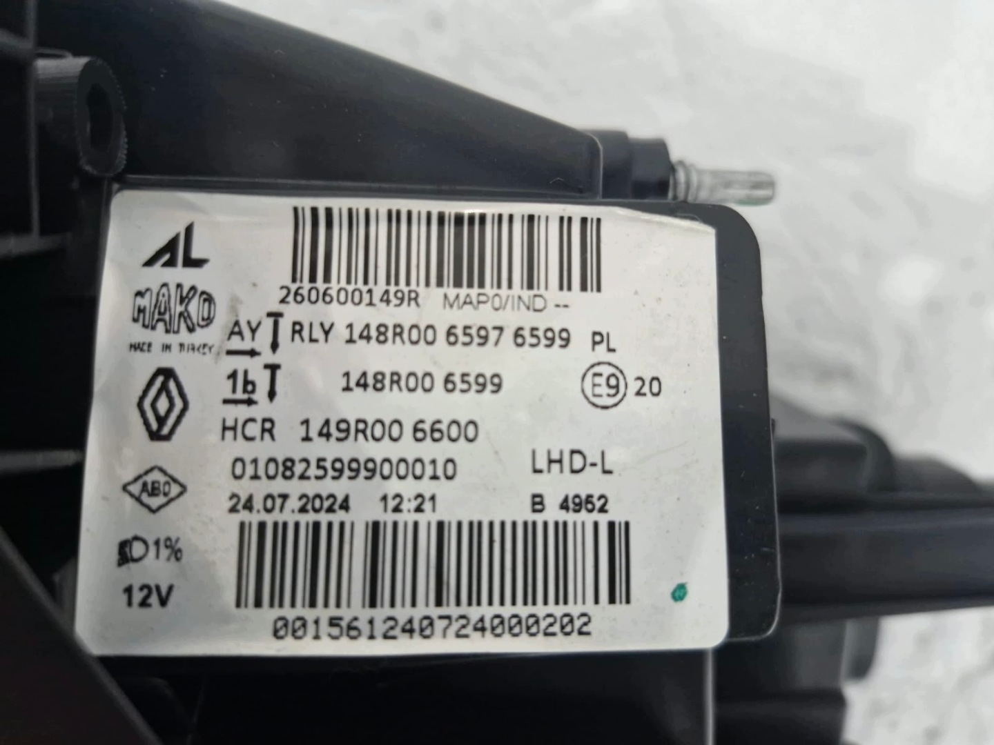 Licht links Renault Clio 5 LIFT FULL LED