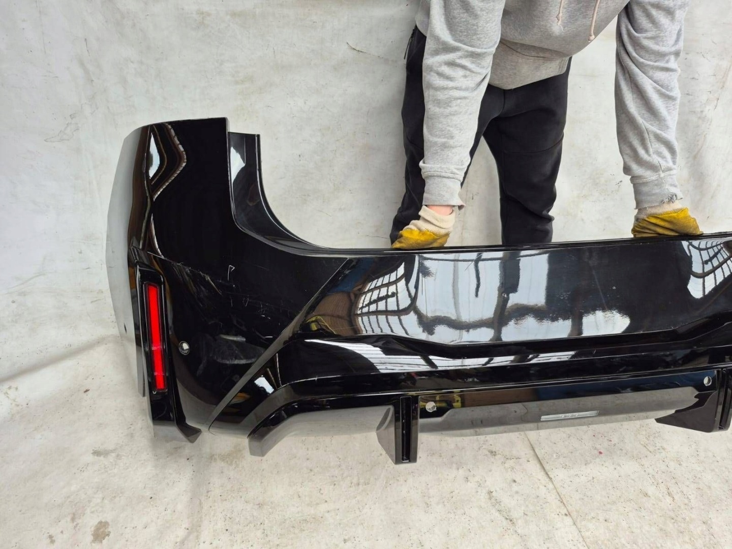 bumper BMW iX3 NA5 25- rear part rear m-packet ELECTRIC