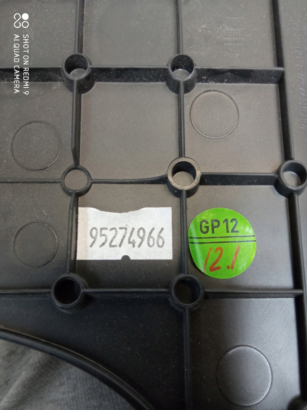 OPEL MOKKA passenger compartment driver´s cover of the dashboard