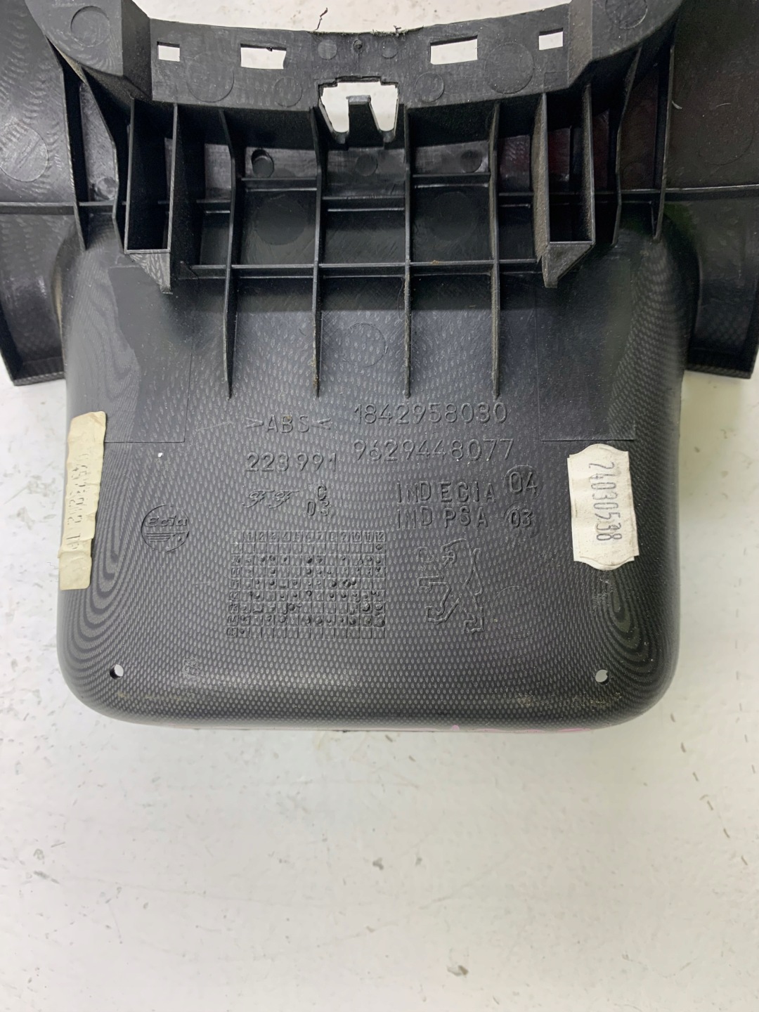 PEUGEOT 607 PANEL TUNEL Moyenne Console 9629448077