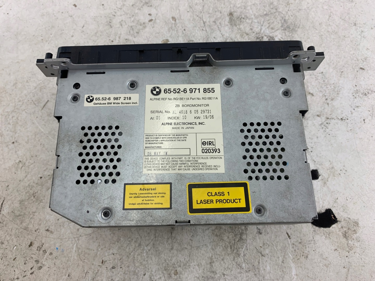 BMW E46 RADIO FABRYCZNE NAVI Navigation 6971855