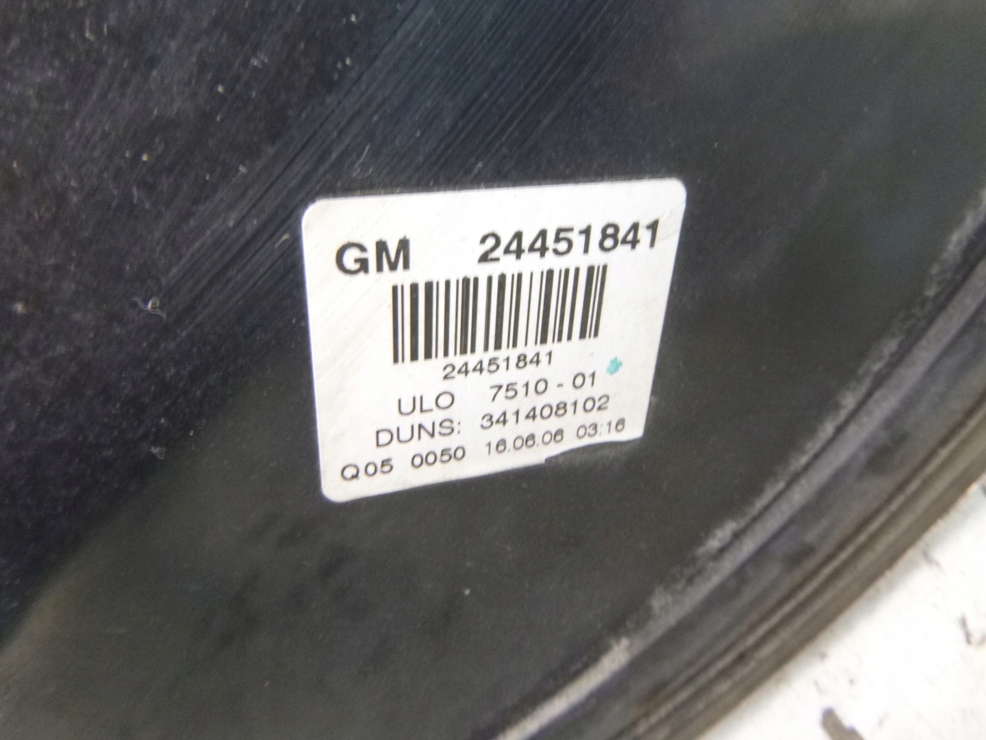 light rear left Opel Zafira B 2006r. 24451841