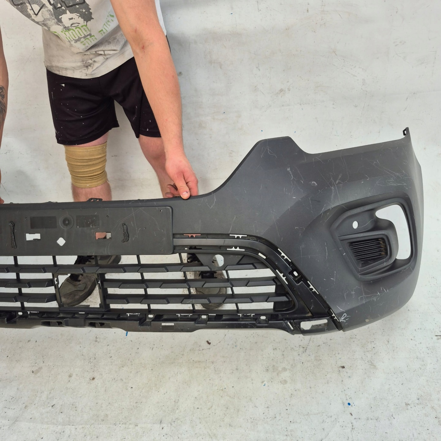 RENAULT KANGOO III 3 21-> bumper front front PDC